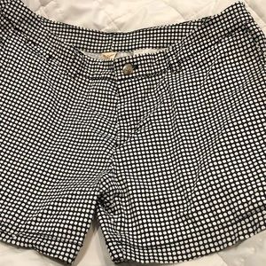 FADED GLORY Blk + Wh Checkered Shorts